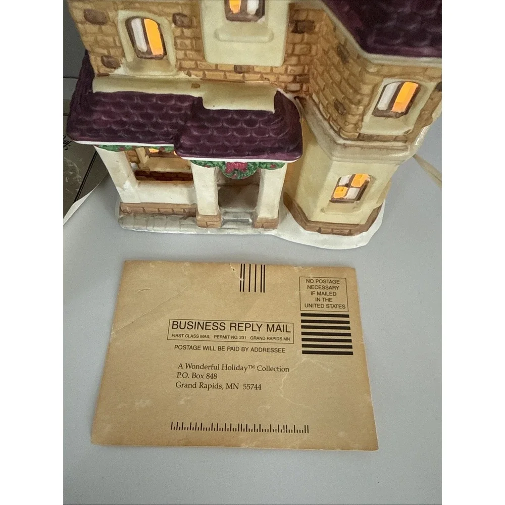 'It's a Wonderful Life' Holiday Village 1997 - Bedford Falls House certified